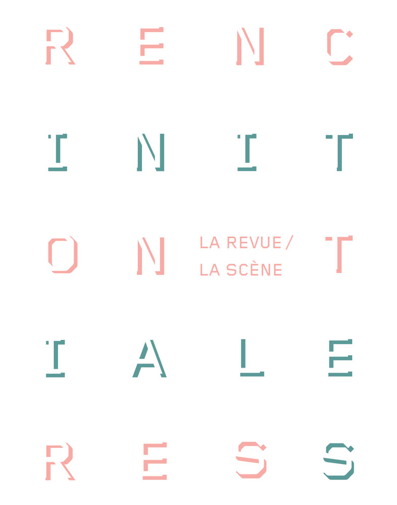 Initiales - 00 RI - Rencontres La revue/La scÃ¨ne